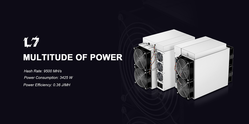 Antminer L7 – 9500MH/s