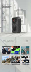 H.265 Andriod 4G AI Body Camera M520