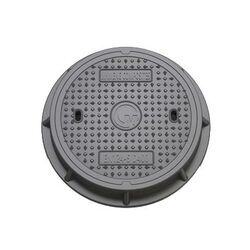 Ventable Circular SMC Composite Sewer Cover 40 Ton Load 450mm