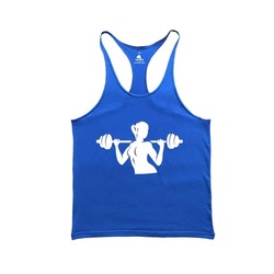 Mens gym workout tank tops bodybuilding fitness vest training sports sleeveless t-shirt top