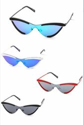 Rimless Cat Eye Fashion Sunglasses