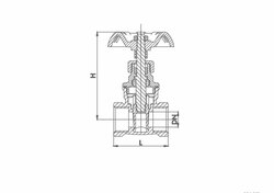 Bronze Gate Valve