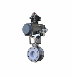 Fluorine Lined Butterfly Valve