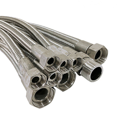 China Yozonetech Teflon PTFE Stainless Steel SS Wire Braided Tubes OEM/ODM SAE 100% Virgin