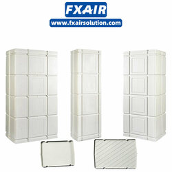 2022 best PP plastic swamp cooler evaporative air cooler ducts ventilation pipe tube for sale