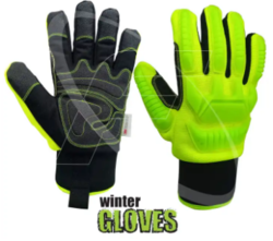 Impact Level 2 Cut Resistant Gloves for Winter Season Best Choice for Winter Impact Gloves
