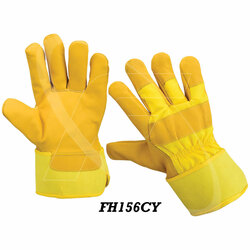 Best Quality Top Grain Cowhide Leather Working Gloves and Canadian Rigger Gloves