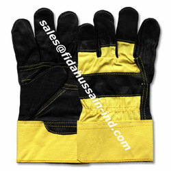 Best Quality Furniture Leather Work Gloves Canadian Rigger Construction Work Gloves