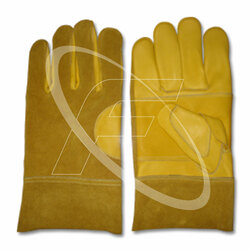 Best Quality Industrial Safety Heavy Duty Work Gloves Professional Leather Work Gloves