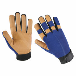 Best Goatskin Mechanic Gloves Palm in Goat Leather Unlined Mechanic Gloves