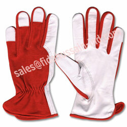 Best Quality Mechanics Safety Gloves Leather Work Gloves Best Goat Skin Gloves