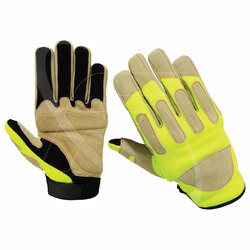 Best Quality Anti Vibration Mechanic Gloves for Pneumatic Tool and Hand Safety