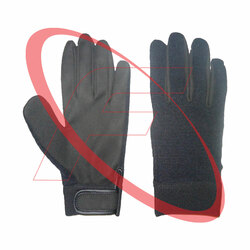 Best Quality Synthetic Leather  Mechanic Safety Gloves Leather Work Gloves
