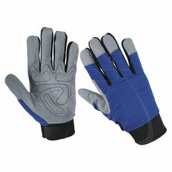 Standard Quality Auto Mechanic Gloves in Synthetic Leather Mechanical Safety Gloves