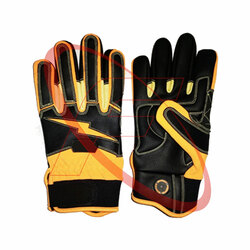 Fida Hussain Vibration Reduction and Abrasion Resistant Synthetic Leather Gloves