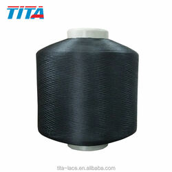 Factory wholesaler warp yarn 100% polyester twisted yarn FDY 90d/36f 600 tpm semi dull