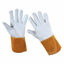 Top Quality Tig Welding Gloves in Goatskin  Welder Gloves  Working Gloves in Goat Leather