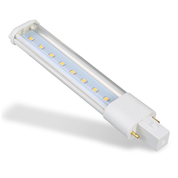 Quality Aluminum 2 Pin LED 5W Plug Tube Light PLC Bulb Lamp