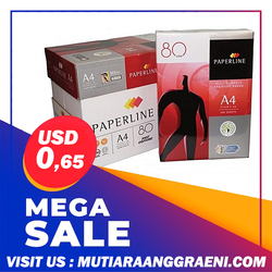 A4 Paperline Copy Paper 80gsm Mutiaraanggraeni.Com