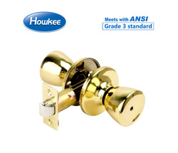 TUBULAR KNOB 5 SERIES HALF-MOON SPINDLE 5762-BK Door Lock