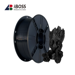 iBOSS PLA Plus PLA  3D Printer Filament 1.75mm,1kg2.2lbs,Black