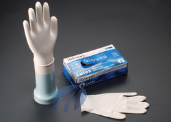 Disposable latex glovees prices guantes de latex  glovees  in Malaysia powder glovees
