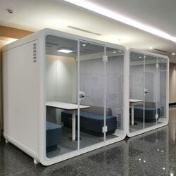 Soundproof booth-create a serene meeting space for your team