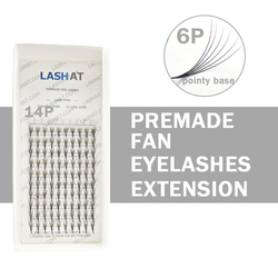 Eyelash Handmade 6d 8d 12d 14d cc d l curl Lash Tray Eyelash Extensions Pointy Base Promade Volume