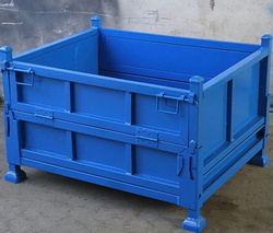 Juli's Robust Metal Turnover Box