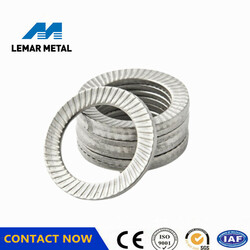 Anti-loosening and anti-slip lock washers