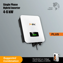 4-6kW PLUS Hybrid Inverter Single Phase