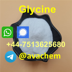 Glycine powder 56-40-6 price,Whatsapp/Singal: 44-7513625680,Telegram:@avachem