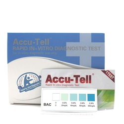 Accu-Tell® Alcohol Rapid Test Strip Saliva