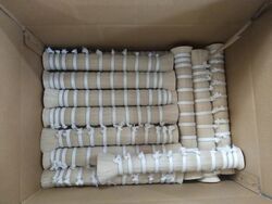18 inch natural white horse tail hair good quality cheap price