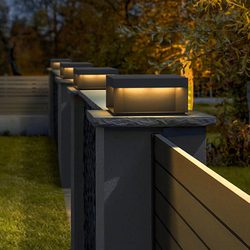 OEM Manufacture Project Landscape Lights Waterproof IP65 3W 5W 12W LED Pillar Lamp Outdoor Garden So