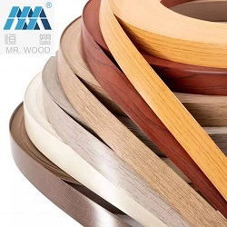 Price factory direct sale rich color customized width/ thickness edge banding for protection