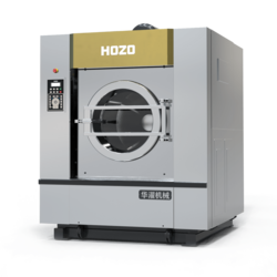 Full floating suspension washer extractor for quiet operation