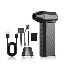 Mini Jet Dry Blower - 130000 RPM Motor, 55m/s Wind Speed, Electric air Duster for Cleaning Cars And Ca