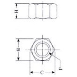 DIN934 Hex Nut