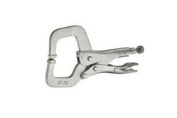 Locking C-Clamp with regular tip