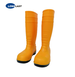 LL-2-10 Customized Yellow / Black PVC boots