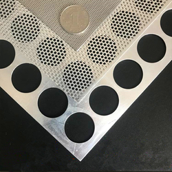 Perforated sheet metal