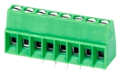 2.54mm/0.1'in Pitch terminal block pin dip 180°| Pitch: 2.54mm