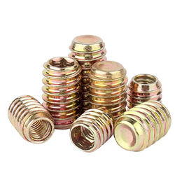 Internal and external teeth nut countersunk hexagon socket furniture nut