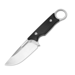 Outdoor Survival Knife with Stabilized Wood Handle