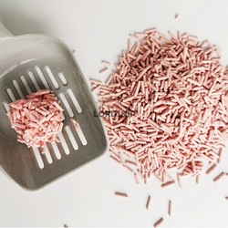 Cylinder natural tofu clumping cat litter