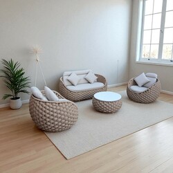 Outdoor Patio Sofa set - ROSF-036