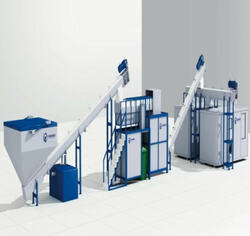 Large scale kitchen waste treatment equipment