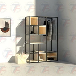 Storage Cabinet - Home Custom Metal Frame Furniture