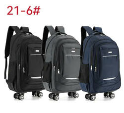 Large Capacity Carry-on Easy Travel Bags Backpacks with 4 Removable Wheels